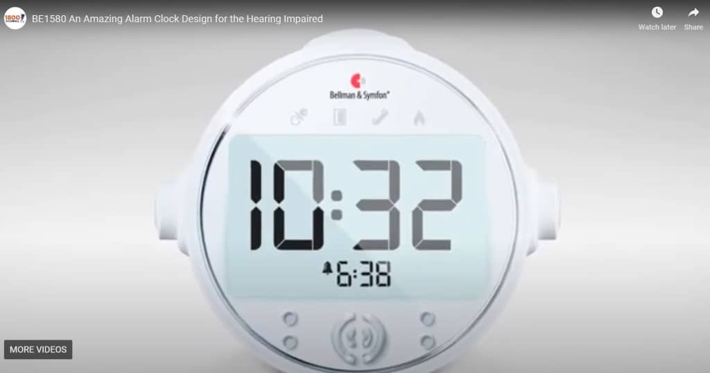 Bellman & Symfon Alarm Clock for the Hearing Impaired