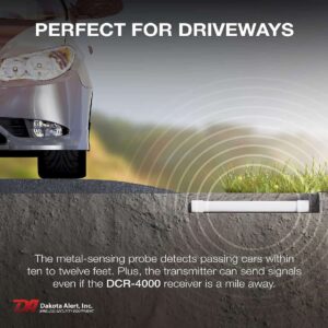 DCPT-4000 Driveway Sensor Probe Buried Underground
