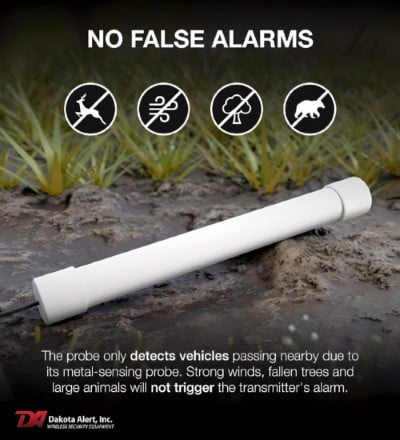 DCPT-4000-Magnetometer-Probe-Driveway-Alarm-Features