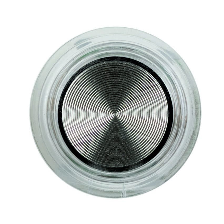 DH1204L Lighted Center Push Button with Silver Finish