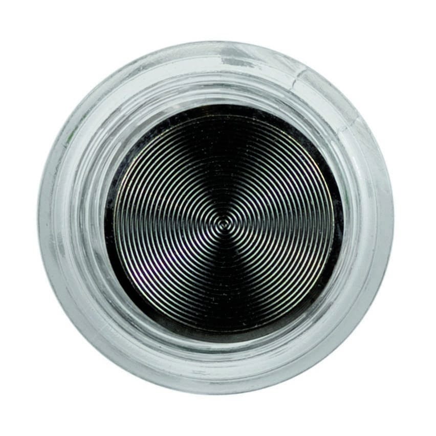 DH1207L Lighted Center Push Button with Black Finish