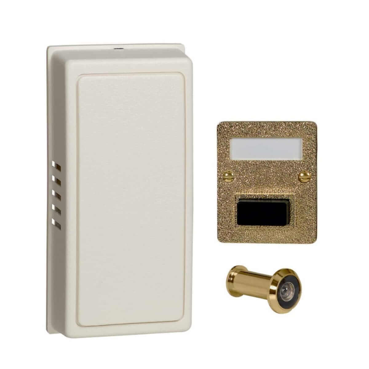 DH922 Mechanical Wired Door Chime with Peep Hole Viewer
