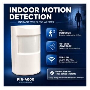 PR-4000 Motion Sensor by Dakota Alert