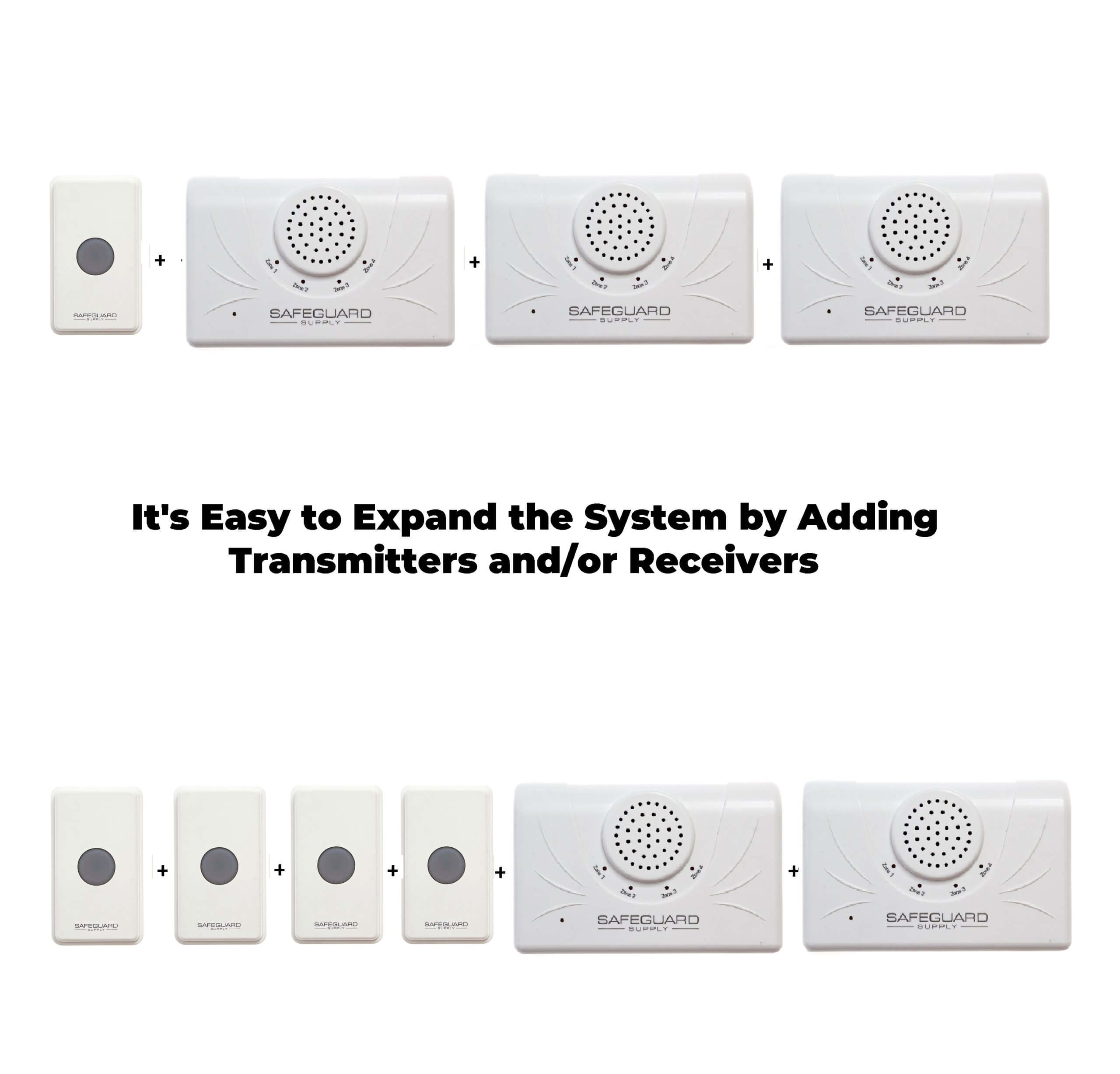 Add ERA Wireless Entry Alerts & Doorbell Push Button Transmitters