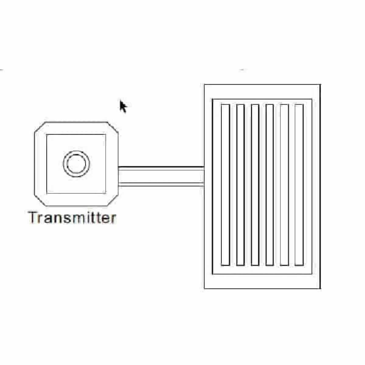 LRA-EXTX Extend Wired Doorbell to Wireless Receiver