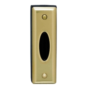 RC4130 Carlon Wireless Push Button with Faux Brass Finish