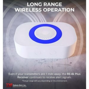 RE-4K-PLUS Dakota Alert Wireless Receiver Lifestyle Image