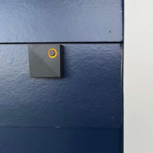 Surface mounted doorbell button