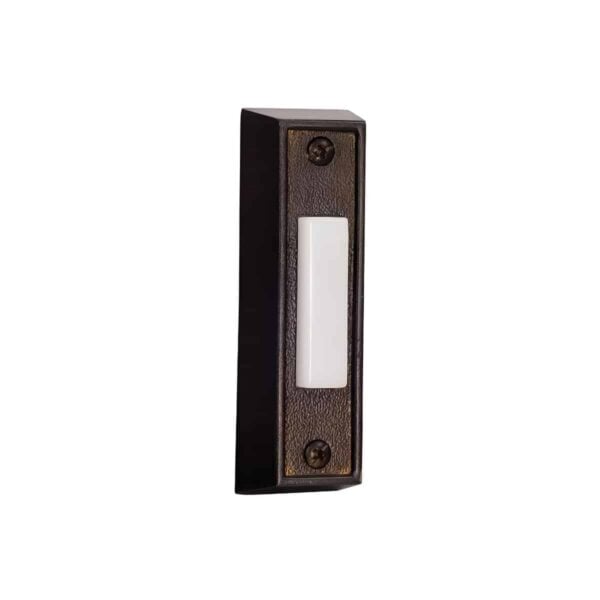 BS6-BZ Surface Mount RectAngle Lighted Push Button in Bronze 