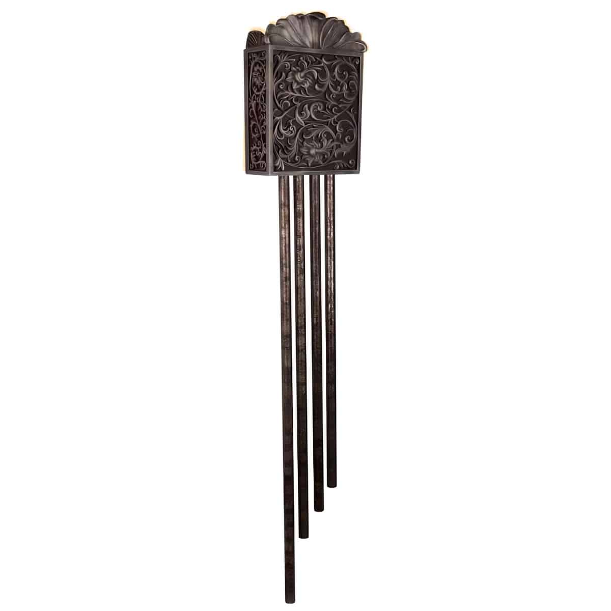 CA4 RC Elegantly Carved With Solid Brass Tubes Door Chime