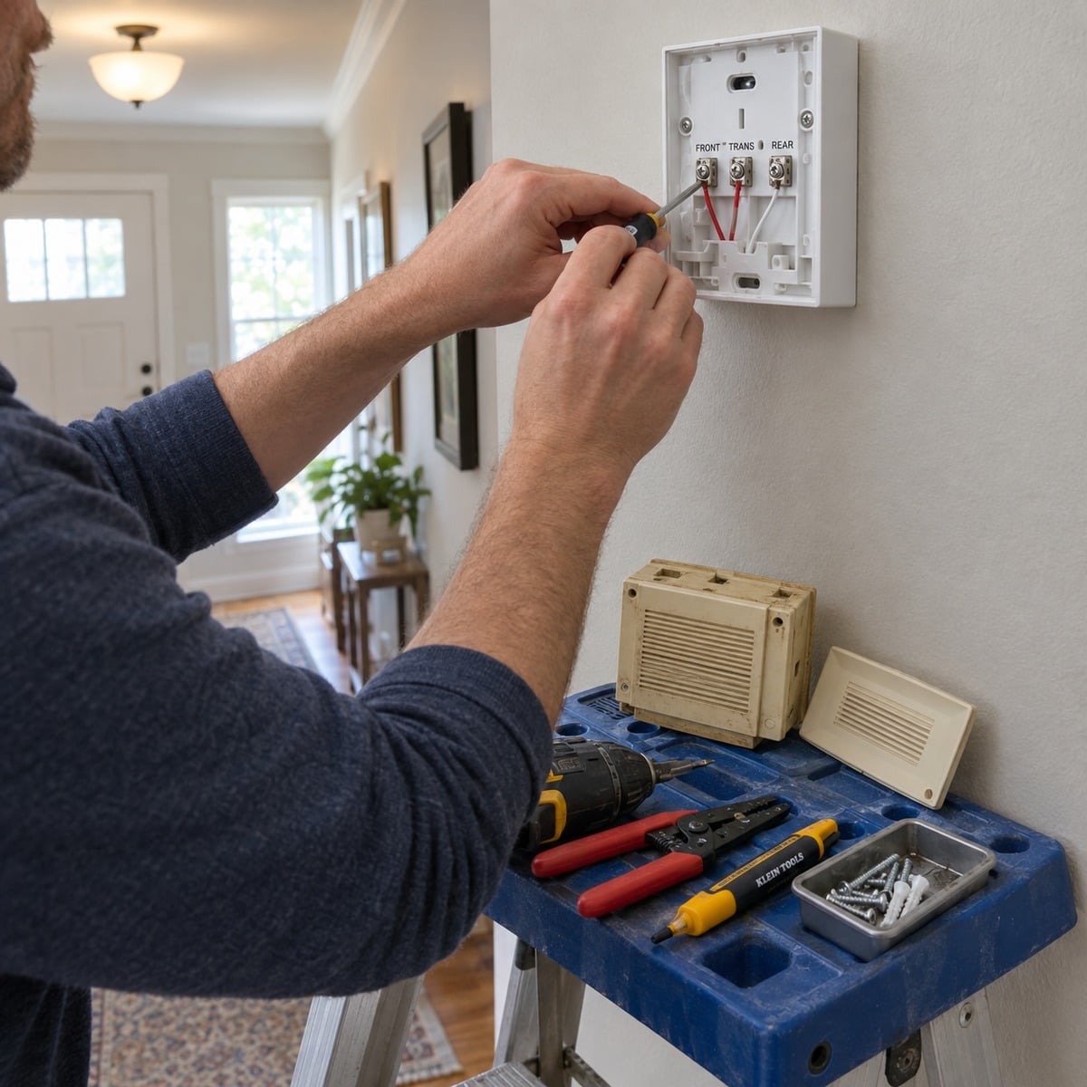Wired doorbell chime replacement options