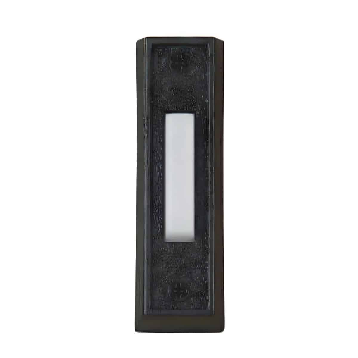 DH1404L Plastic Foil Stamped Lighted Wired Button Doorbell