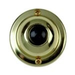 DH1605 Circular Brass Wired Doorbell Button