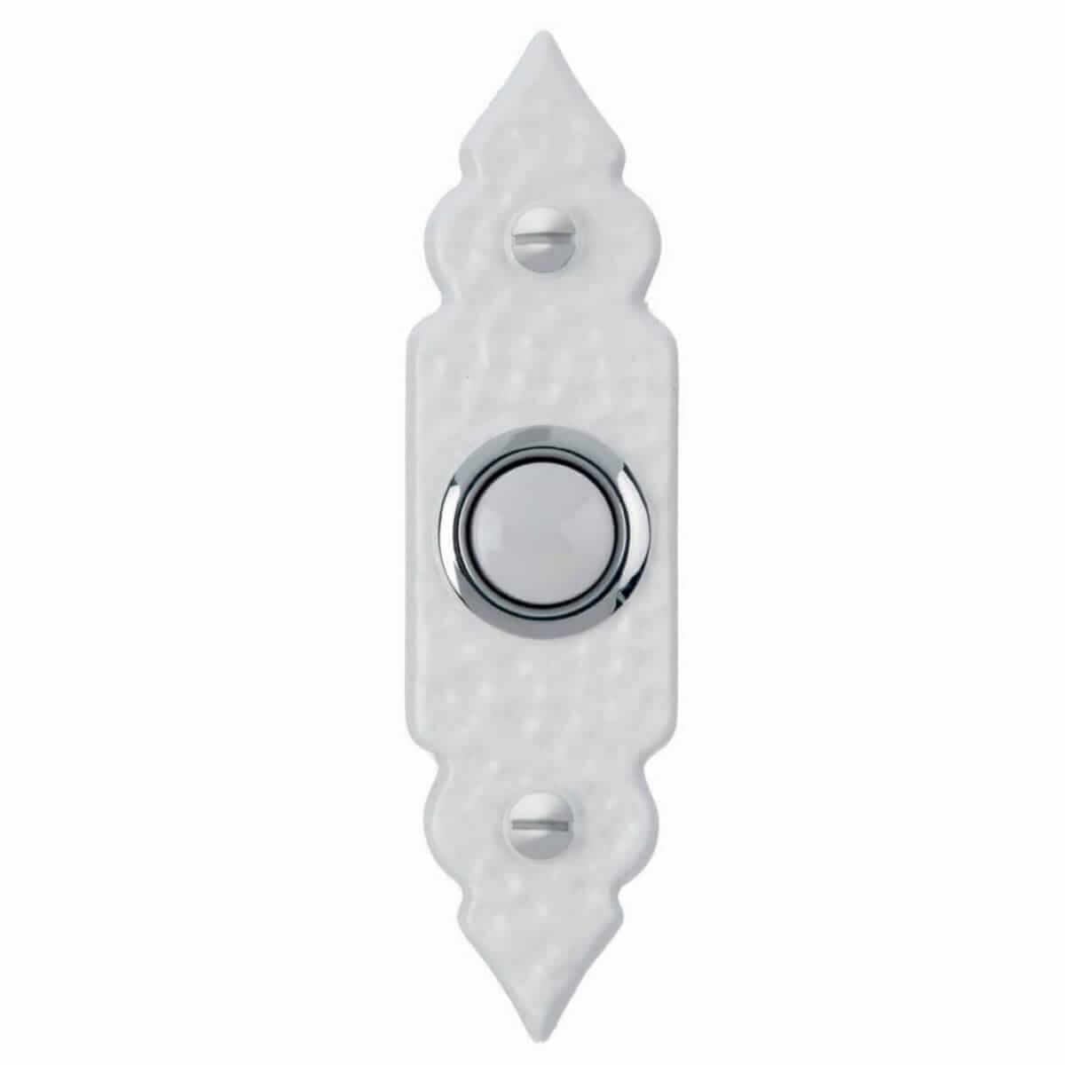 DH1612L White victorian push button