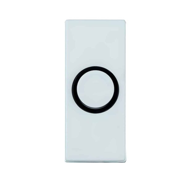 DH1814 Wired Button White Black Halo 