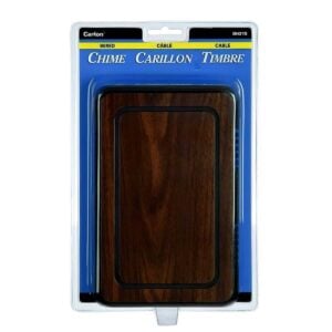 DH315 Carlon Wired Chime Dark Stained in Package 