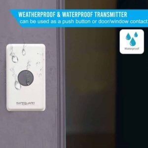 ERA-UTX Wireless Doorbell Button for Business is Rugged and Waterproof