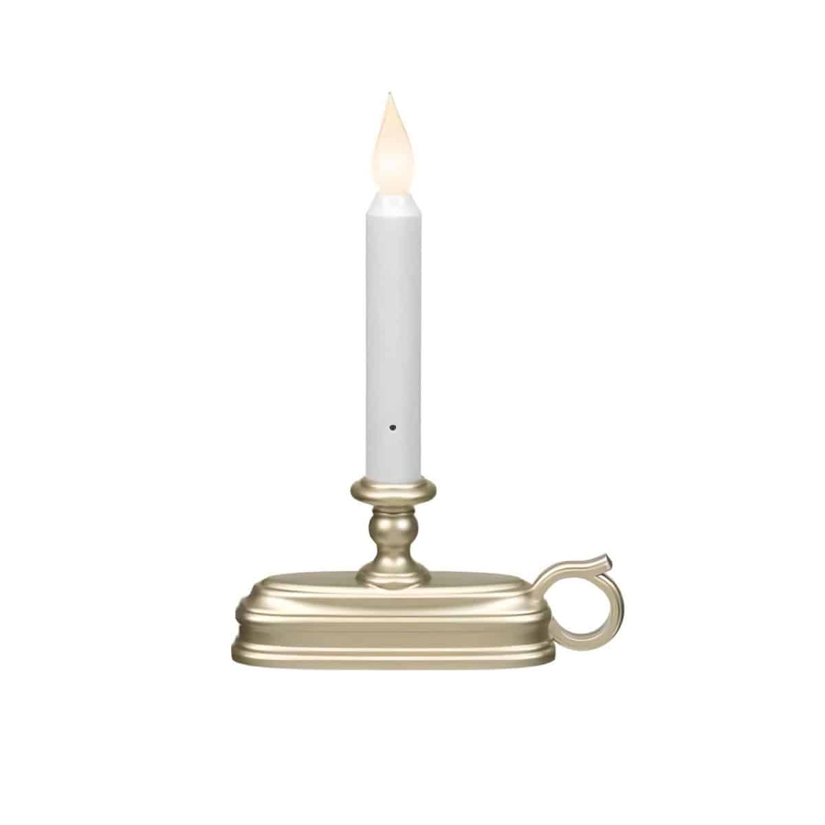 FPC1325P LED Holiday Candle Pewter