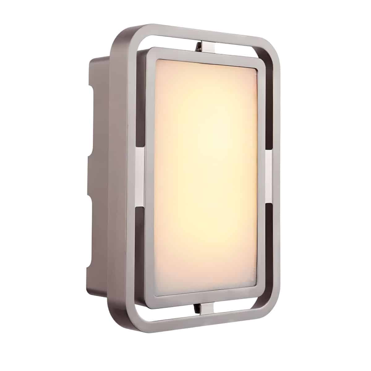 ICH1735-BNK Wired Doorbell With Backlight LED in Brushed Nickel Finish