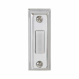Lighted Doorbell Button In Pewter Finish