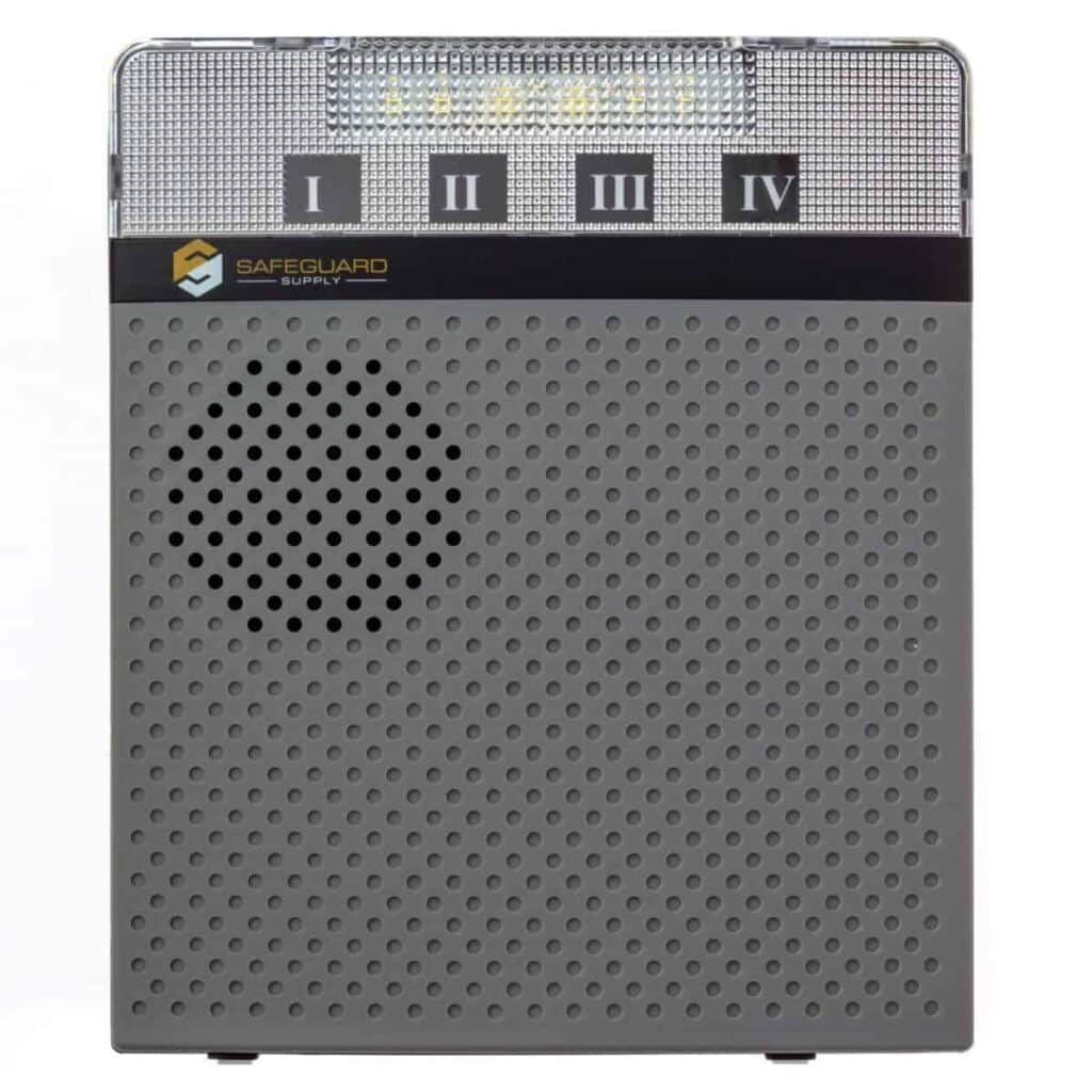 LRA-DCRX Strobe Receiver for LRA DRV1000 Wireless Strobe Driveway Alarm Kit W/ 1000 ft Front View