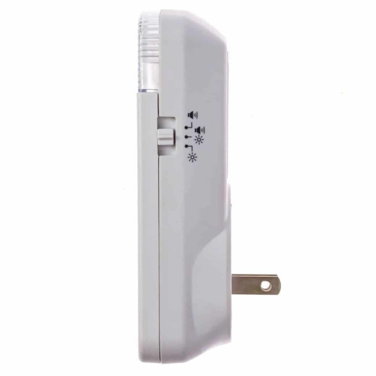 LRA-DCRXS Side View Plugin Door Chime Receiver