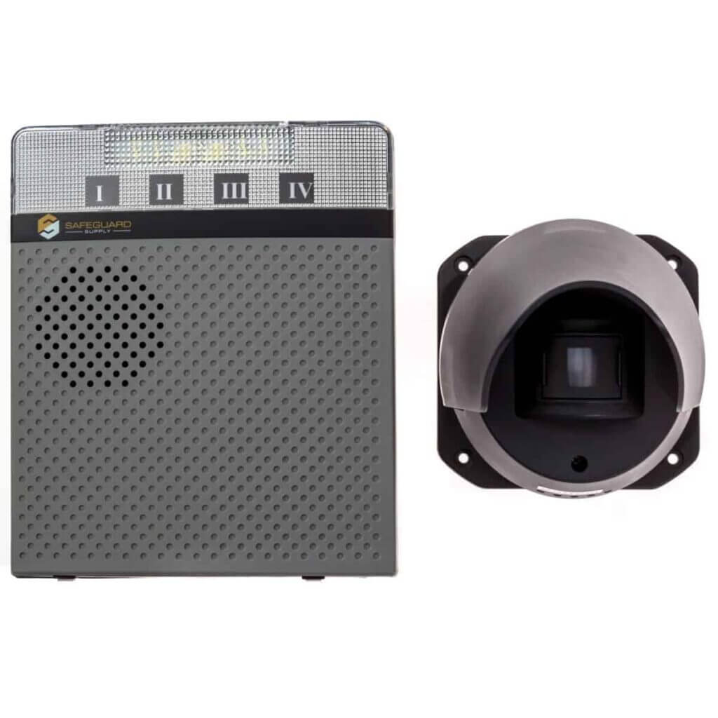 LRA-DRV1000 Wireless Strobe Driveway Alarm Kit W/ 1000 ft. Range Receiver & Sensor