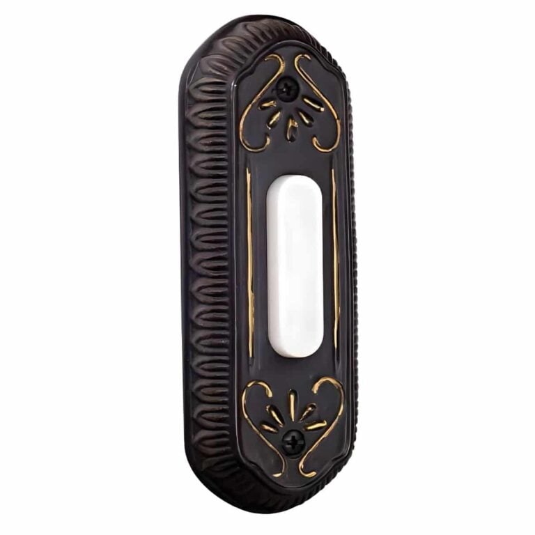 PB3034-AZ Stamped Metal Wired Button for Doorbells by CraftmadeChoose a Finish Color PB3034-AZ Stamped Metal Wired Button for Doorbells by CraftmadeChoose a Finish Color