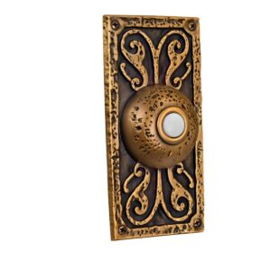 PB3037-BB Wired Push Button in Burnished Bronze Finish