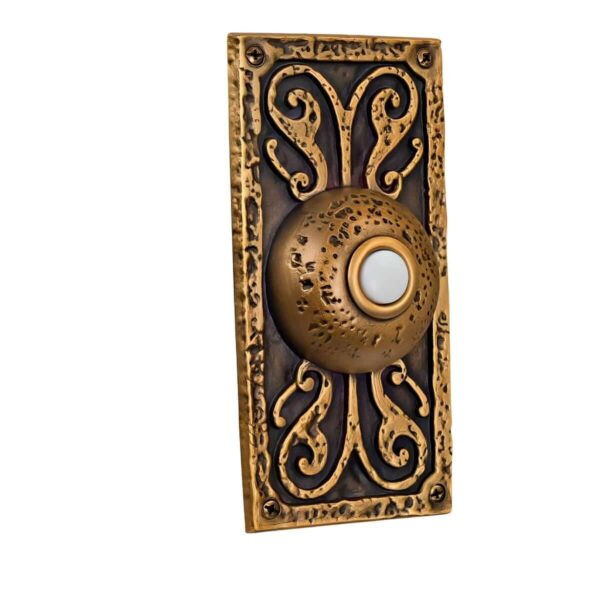 PB3037-BB Wired Push Button in Burnished Bronze Finish 