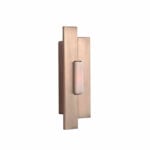 PB5000-BNK Surface Mount Lighted Push Button in Brushed Nickel 
