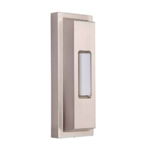 PB5005-BKN Brushed Nickel Wired Push Button by Craftmade 