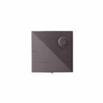 PB5009-AI Craftmade Lighted Square Modern Push Button With Hidden Mounting Screws Aged Iron Finish 