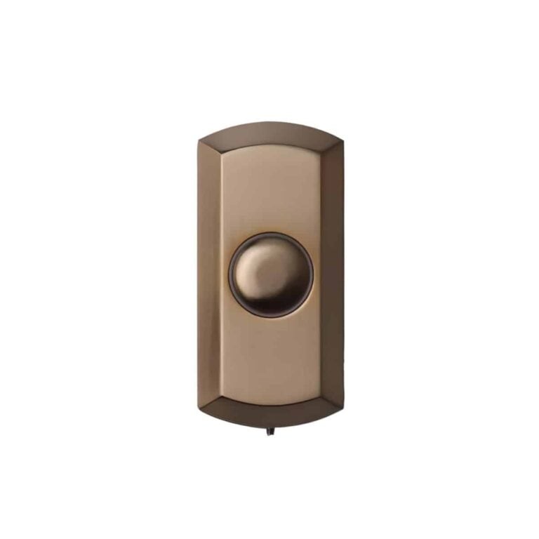 PB5012-SBSurface Mount Lighted Push Button in Satin Brass Finish PB5012-SBSurface Mount Lighted Push Button in Satin Brass Finish