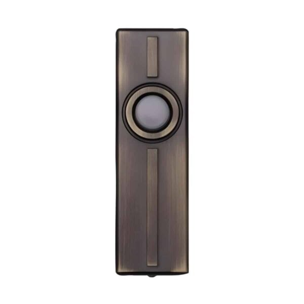 PB5013-AB Craftmade Surface Mount Lighted Push Button in Antique Brass 