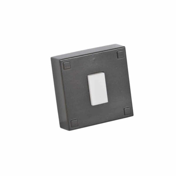 PB5015-BZ Craftmade Square Lighted Push Button in Aged Bronze 