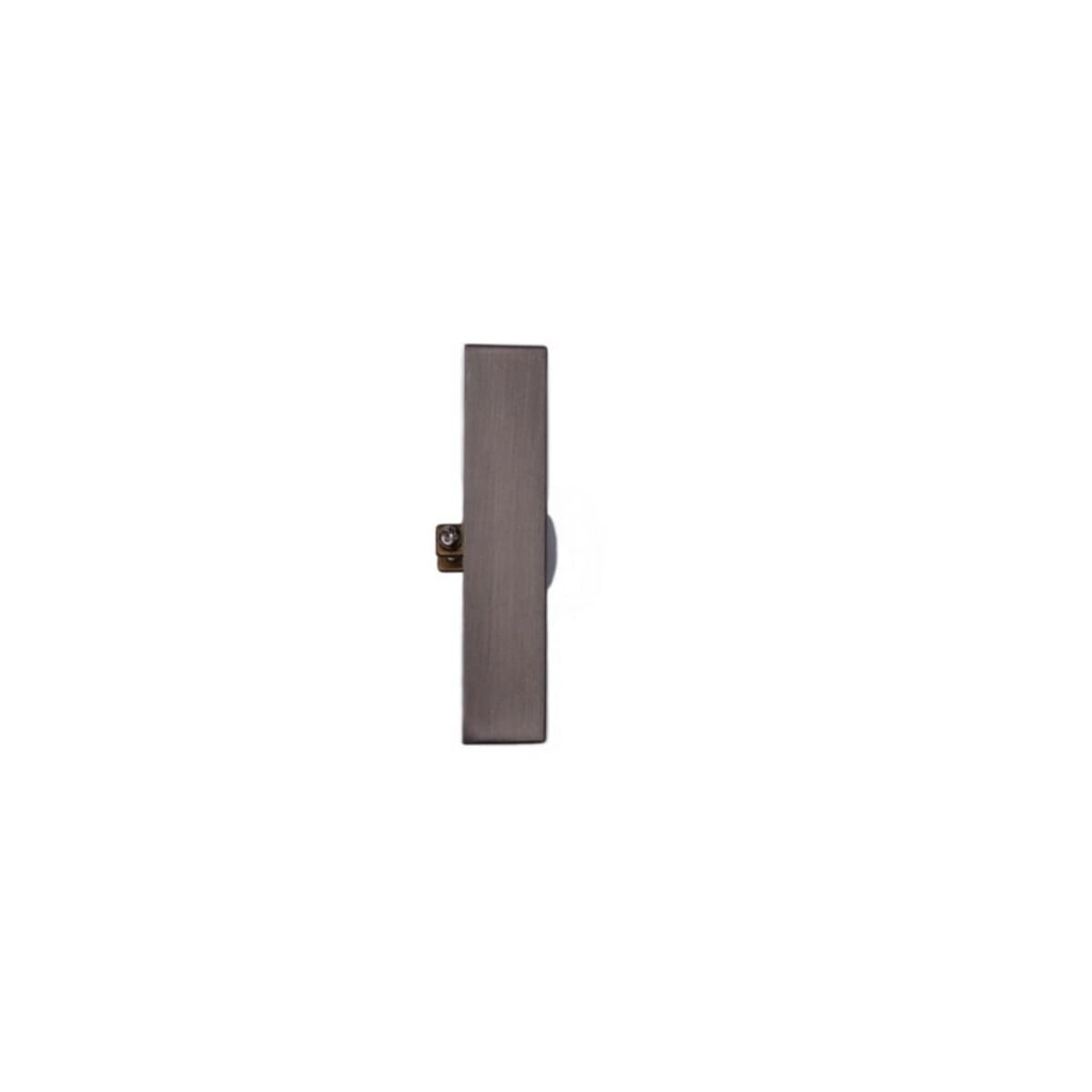 PB5016 PT Craftmade Recessed Mounted Lighted Push Button in Pewter Side View
