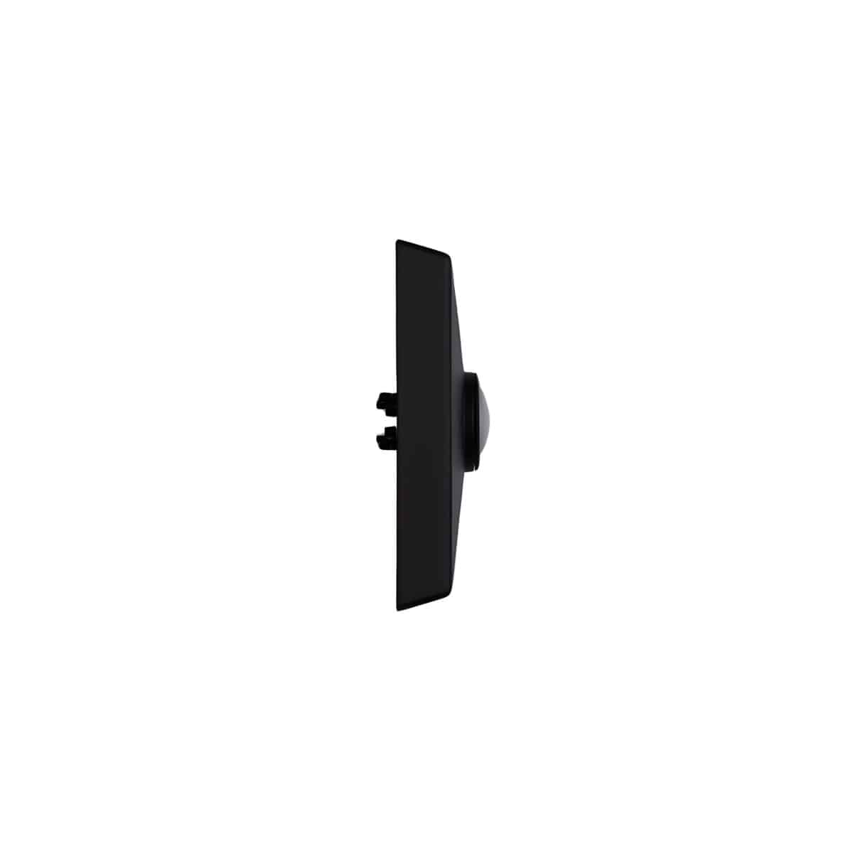 PB5017 ESP Craftmade Recess Mount Lighted Wired Push Button in Expresso Profile View