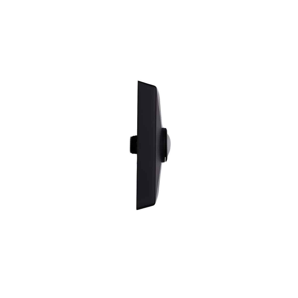PB5017-FB Craftmade Recess Mount Lighted Wired Push Button in Flat Black Profile View