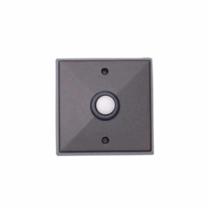 PB5017-FB Craftmade Recessed Mount Lighted Push Button in Flat Black