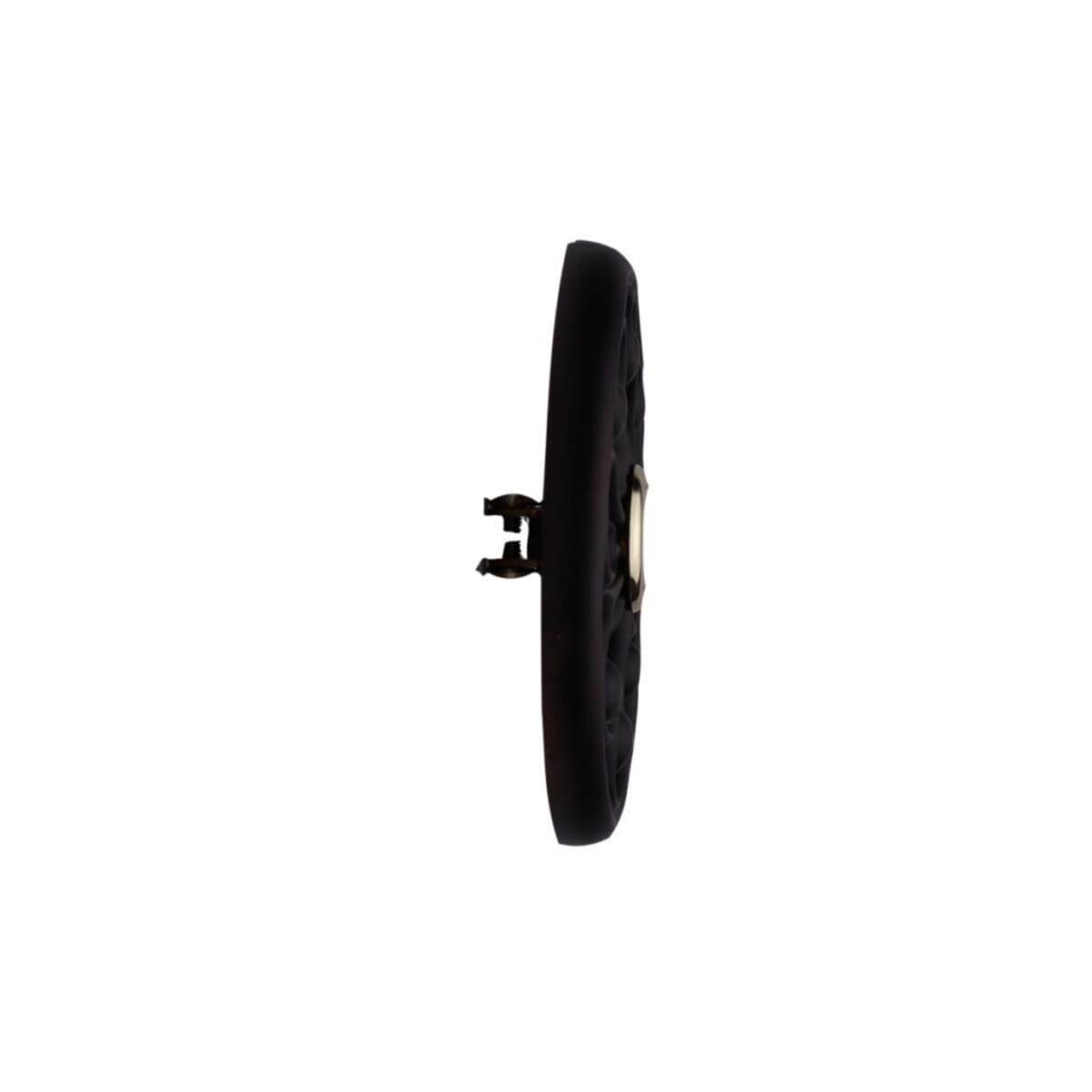 PBFLOWER Contemporary Circular Flower Wired Lighted Doorbell Button Profile View