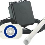 SDCPA-4000 Dakota Alert Smart Probe driveway alarm kit with SR-4000 Smart Receiver, DCPT-4000 transmitter and buried probe