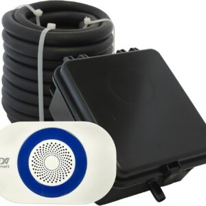 SDCRH-4000 Dakota Alert Smart Rubber Hose driveway alarm kit with SR-4000 Smart Receiver, hose and transmitter