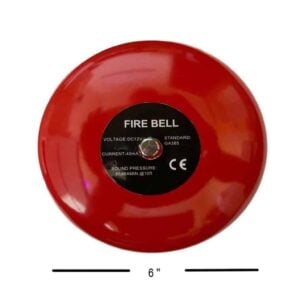 SS-FIREBELL-12V Fire Alarm Bell Product Dimensions