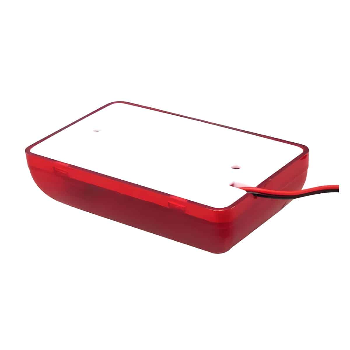 SS-STROBESIREN-R 12V DC Strobe Siren Combo Red Back