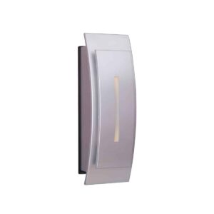 TB1020-BN Contemporary Curved Lighted Touch Button Brushed Nickel
