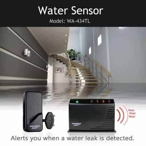 water monitor alert kit in use