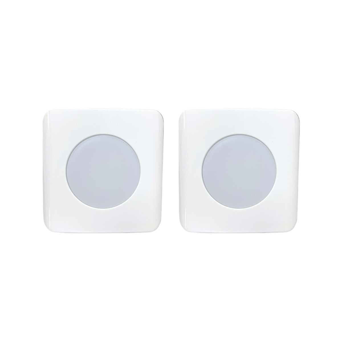 Two SS155 plug-in strobe receivers from the WC180-SS-DUO kit side by side